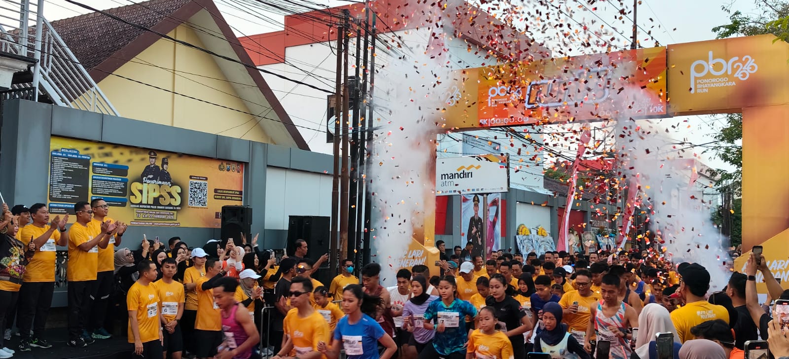Polres Ponorogo Gelar Bhayangkara Run 2026, 1.500 Pelari Semarakkan Hari Bhayangkara ke-80